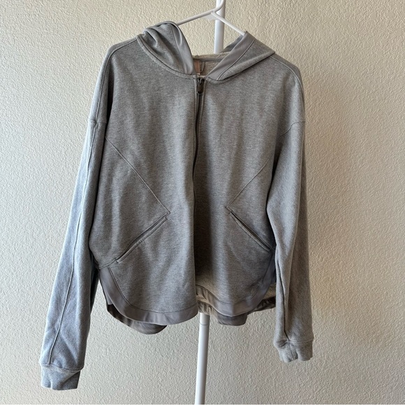 FP Movement by Free People Tops - Free People Movement grey zip up hoodie size size medium
